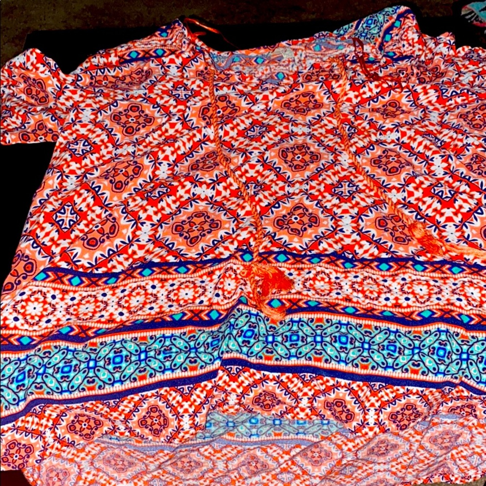 Multi colored shirt